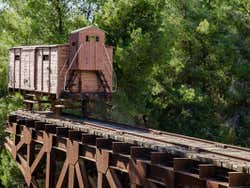 Recreación del Tren de Auschwitz